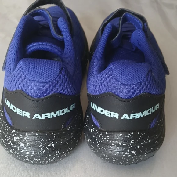 Under Armour Kids Royal Blue Sneakers - Picture 3 of 6